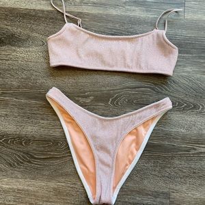 Triangl swimsuit size medium top and bottom.